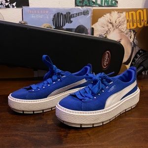 Puma x ADER ERROR Platform Suede Platform Sneakers